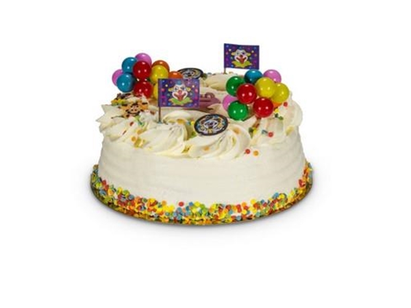 KINDER SLAGROOMTAART ROND