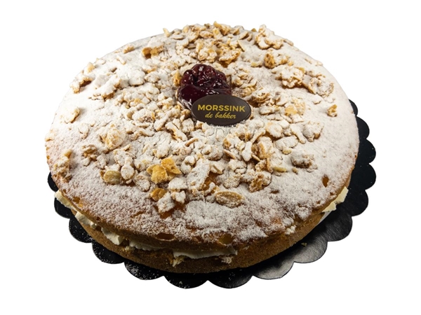 Bienenstich kersen vlaai